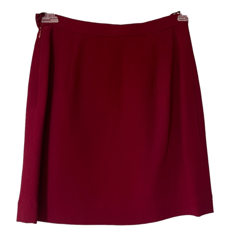 Moschino Maroon Classic Skirt Size Small